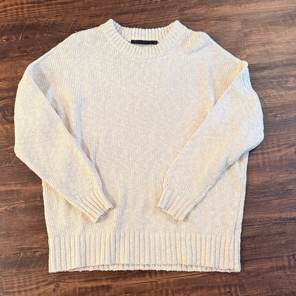 Jenni Kayne Cruise Cocoon Crew Neck Sweater